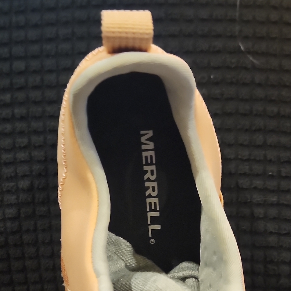 Merrell Women's Dusty Pink Slip-On Knit Sneakers - Picture 2 of 7